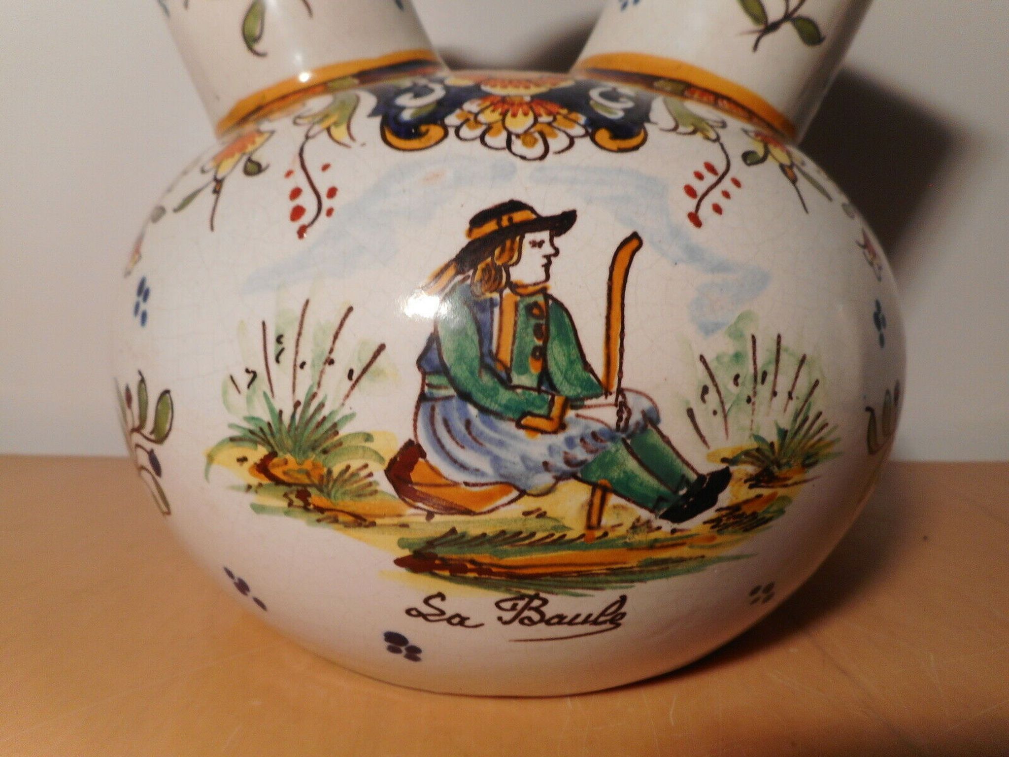 Bouquet pourer HD Henri Delcourt Boulogne taste faience Breton Quimper