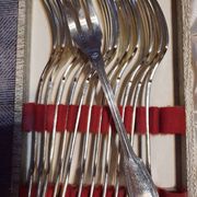 Silver plated fish housewife