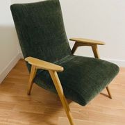 Fauteuil, esprit scandinave années 50/60, restauré