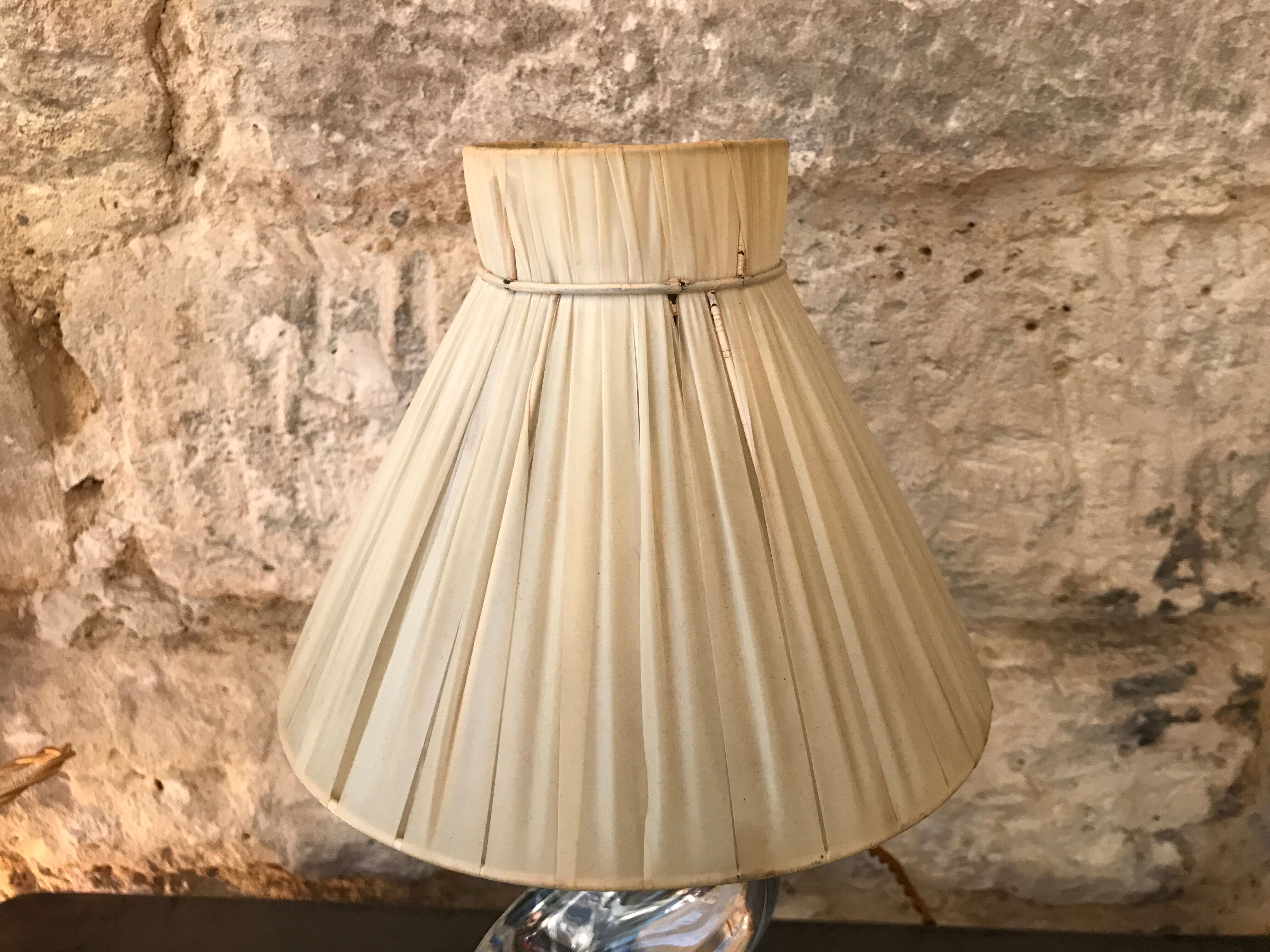 Crystal lamp of saint louis old - 1940