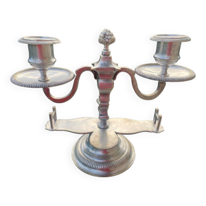 Bougeoir ancien en argent