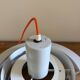 Vintage Fog & Morup Equator - Jo Hammerborg - Danish design lamp - Brutalist style