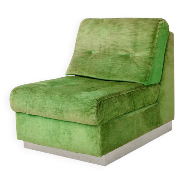 Chauffeuse, Jacques Charpentier, Roche Bobois, années 1970