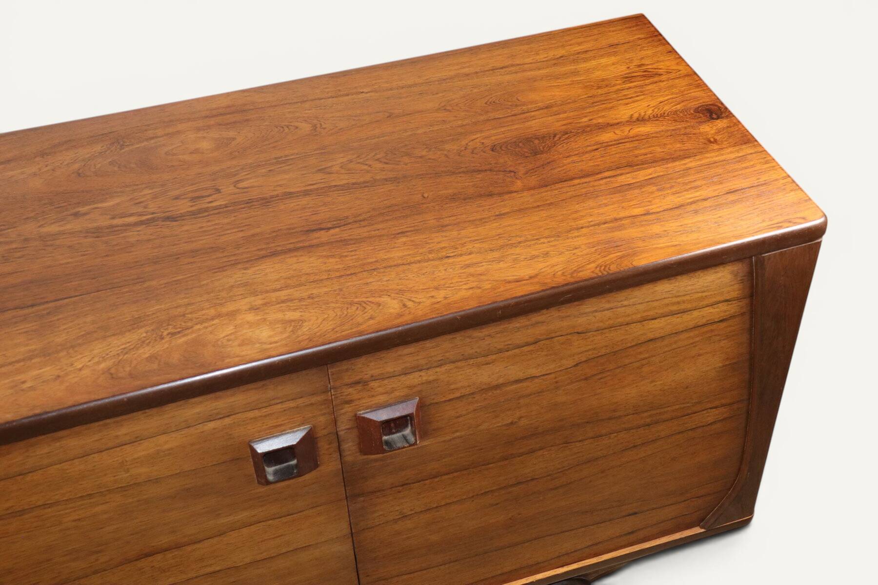 Scandinavian enfilade in rosewood – 1960s