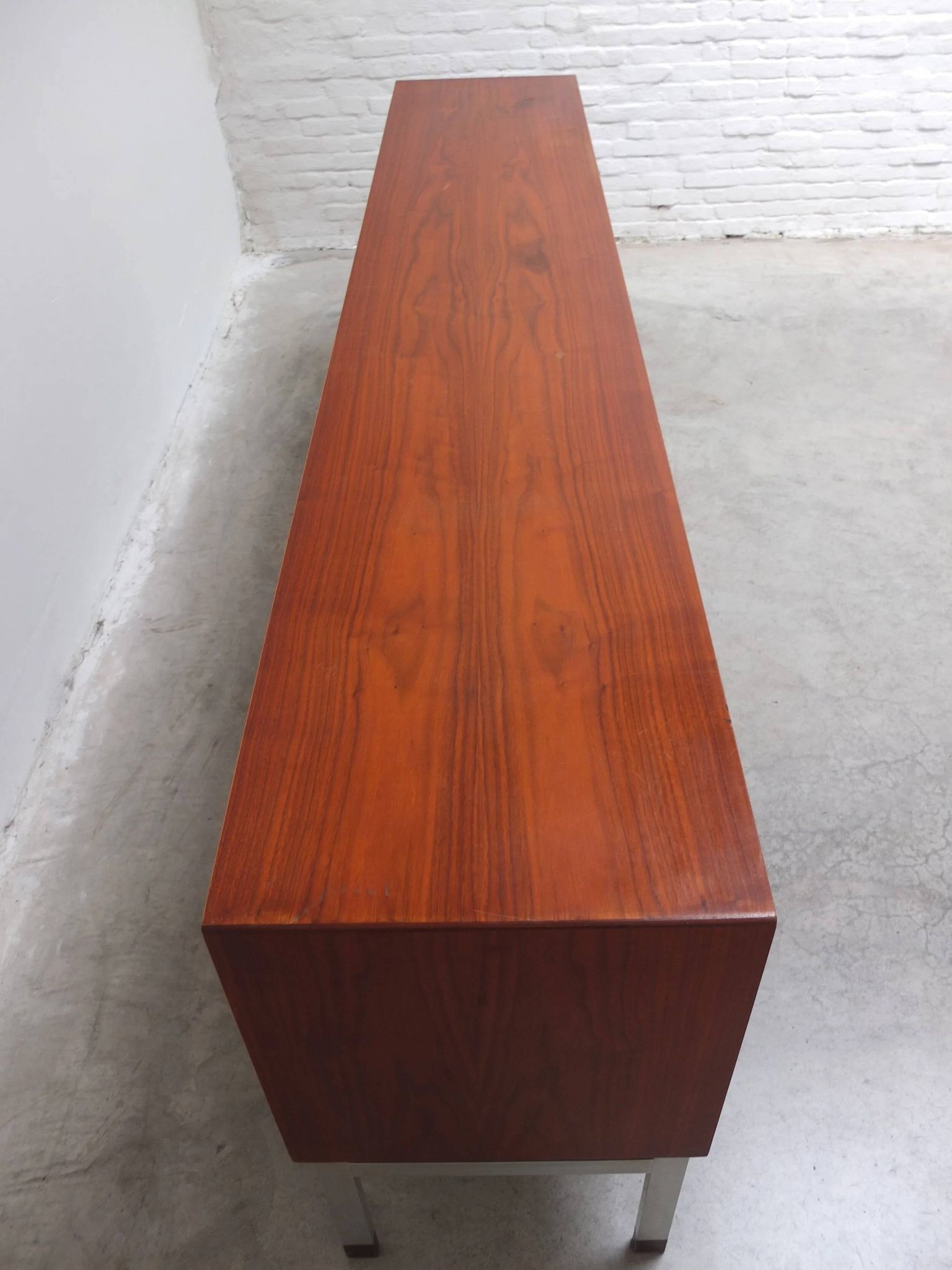 Large modernist sideboard by Werner Wölfers for V-Form, 1960s