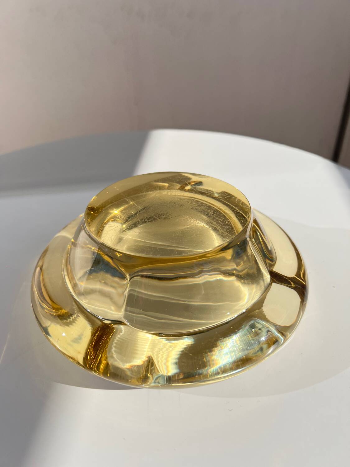 Murano glass ashtray / pocket emptier