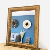 Ancient golden mirror - 48 x 38 cm