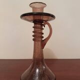 Biot bubble glass candle holder
