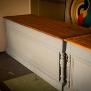2 comptoirs drapiers meuble de metier