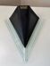 Memphis style designer wall lamp 1980 NADAIR triangle plexiglass