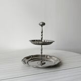 Servant display with two trays in stainless steel Jean Couzon