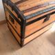 Malle vintage en bois