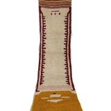 Handmade moroccan berber rug 317 x 80 cm