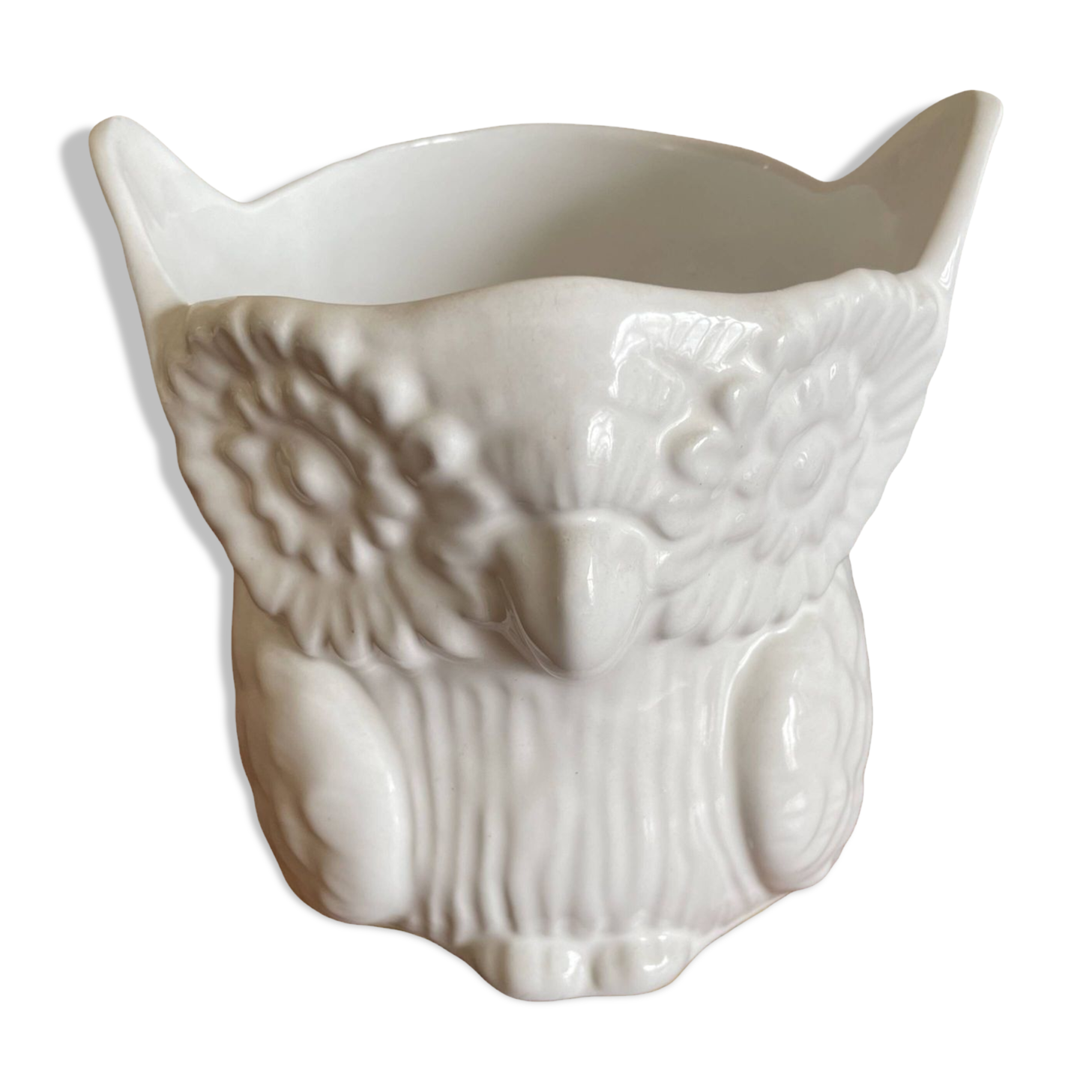 Owl plant pot