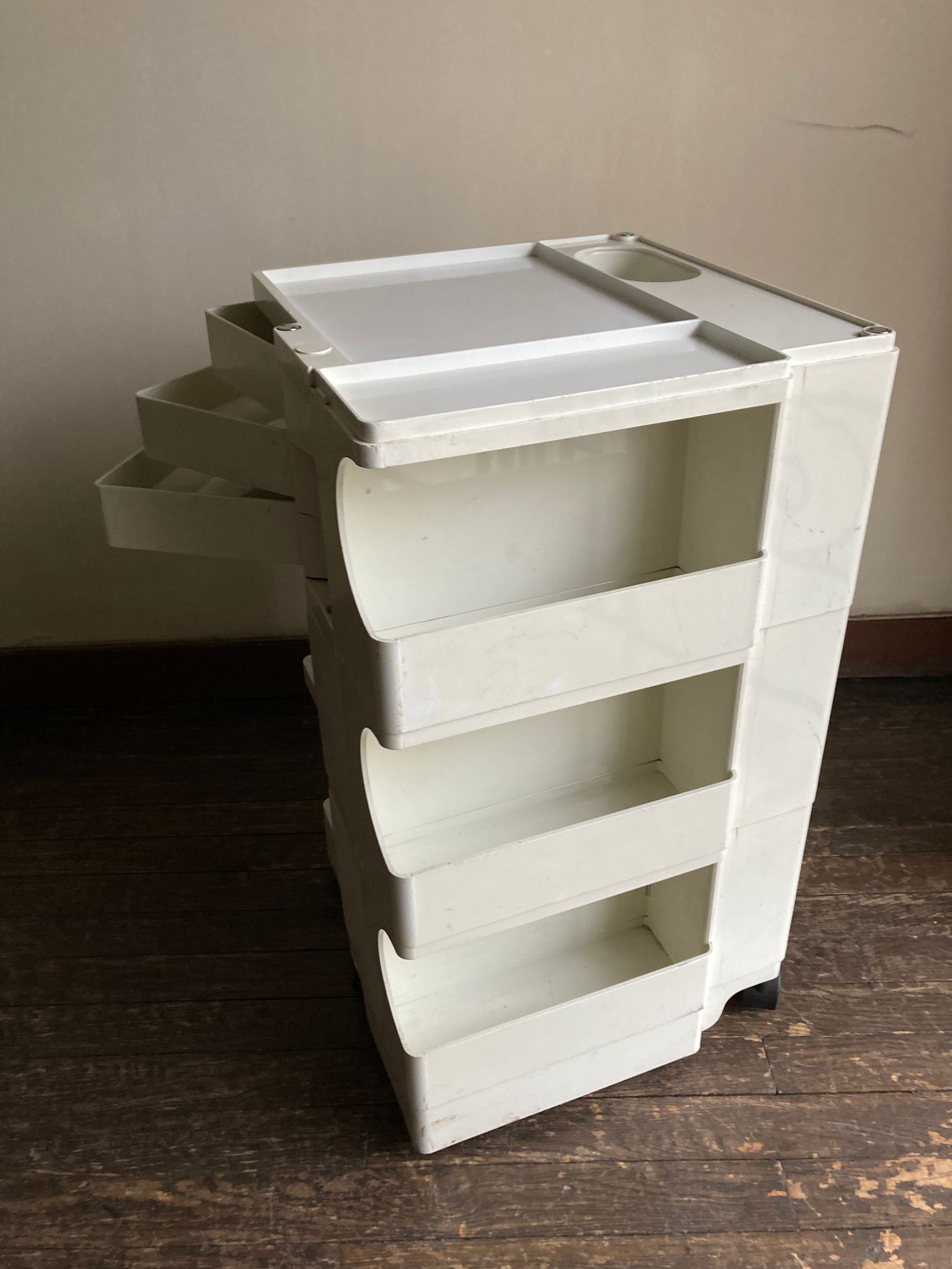 Desserte Boby Joe Colombo 1970 design italien