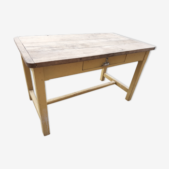 Table de magasin ancienne 1m20