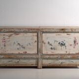 Antique white solid wood sideboard (circa 1920)