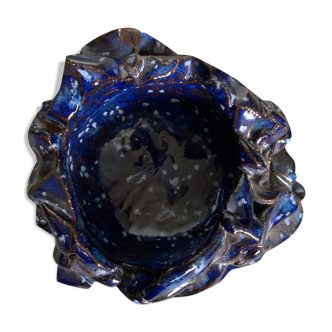 JD midnight blue ashtray