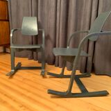 Pair of Pendulum chairs by Peter Opsvik, Stokke, Norway, 1980s