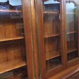 Cherry bookcase 4 doors
