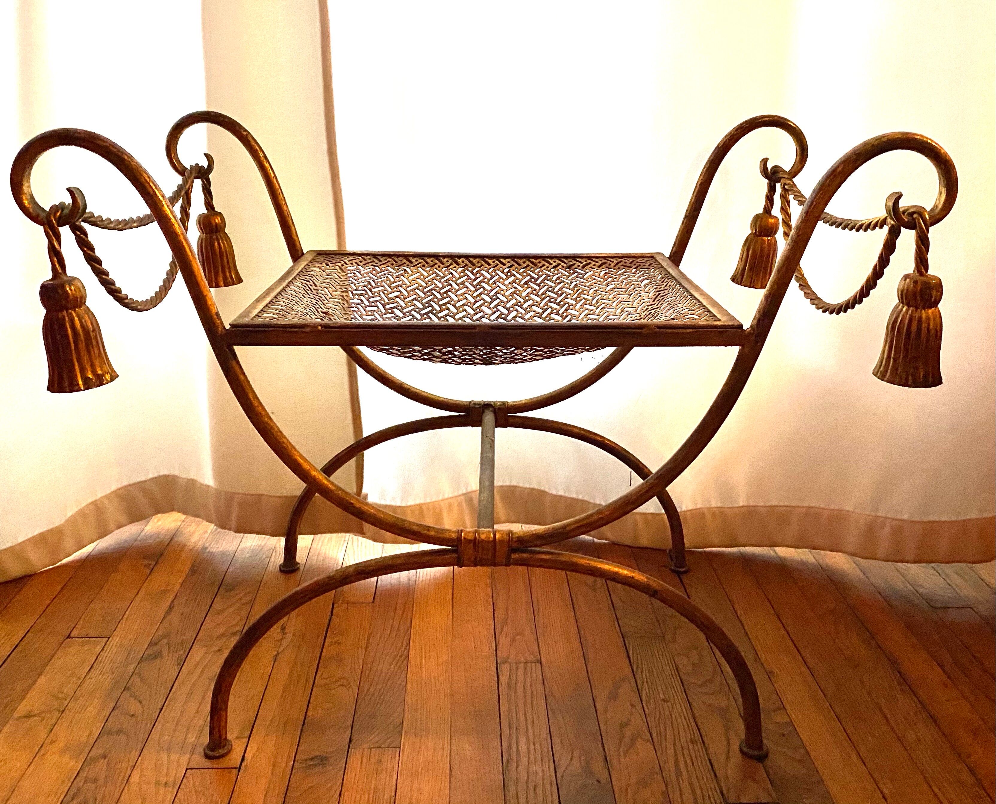 Vintage stool curule