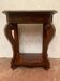 Louis Philippe console in mahogany and veneer XIX century