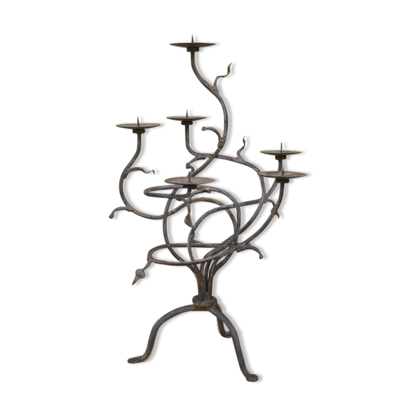 Candlestick brutalist design