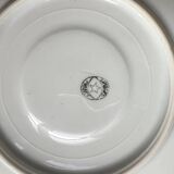 Service ancien à café/thé – tasses et soucoupes en porcelaine de Limoges.