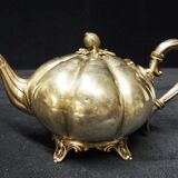 James Deakin - son of sheffield. Silver metal teapot.