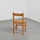 Suite de six chaises Maison Regain, circa 1970