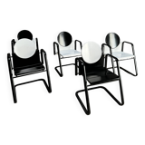 Ensemble de cinq chaises Martin Stoll, modèle G-pino "Pinocchio"