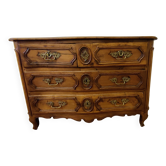 Solid wood chest of drawers