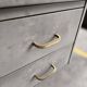 Bureau/bureau industriel vintage acior avec plateau vert menthe