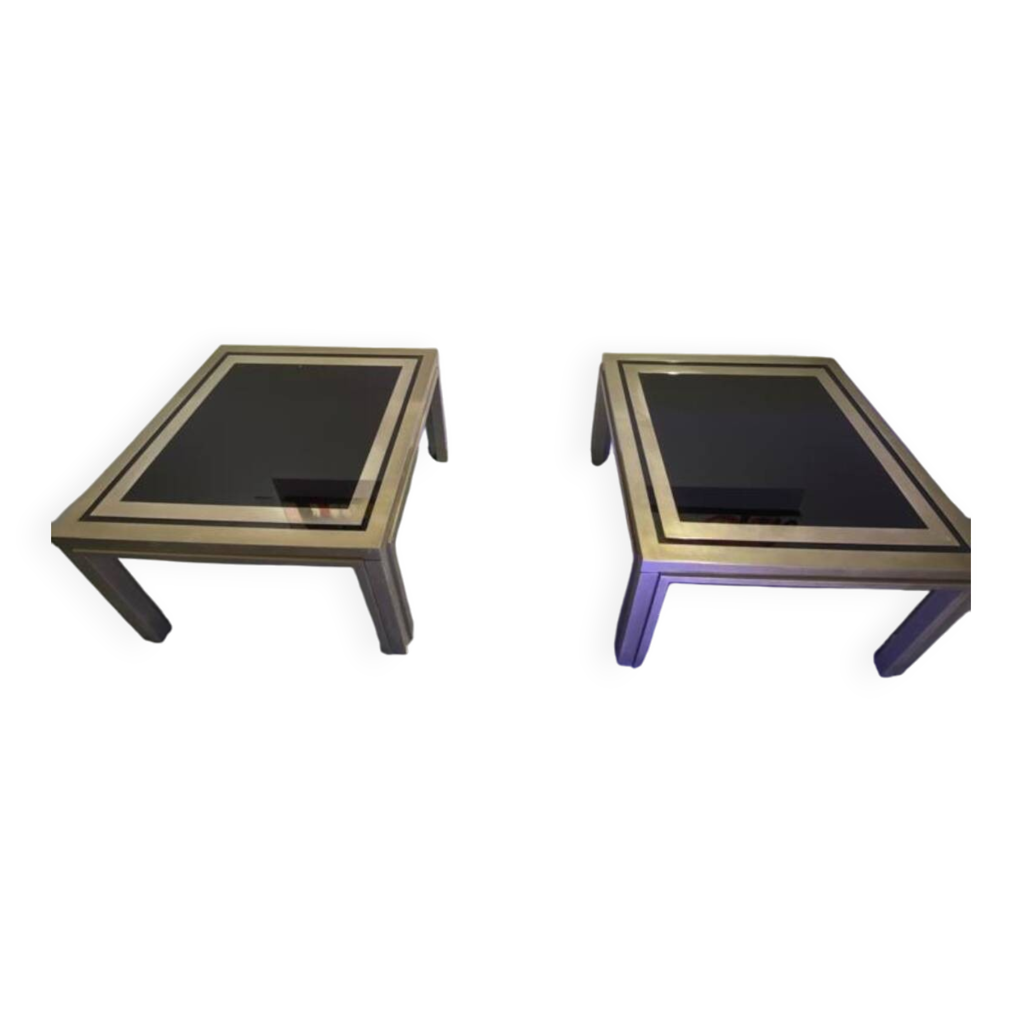 Pair of Italian coffee tables Designer Giacomo Sinopoli in very good condition