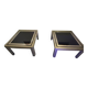 Pair of Italian coffee tables Designer Giacomo Sinopoli in very good condition