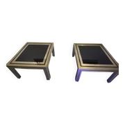 Pair of Italian coffee tables Designer Giacomo Sinopoli in very good condition