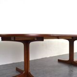 Mid-Century Danish Teak Extendable Dining Table, 1960s.