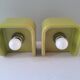 Pair of guzzini wall lights by Makio Hasuike