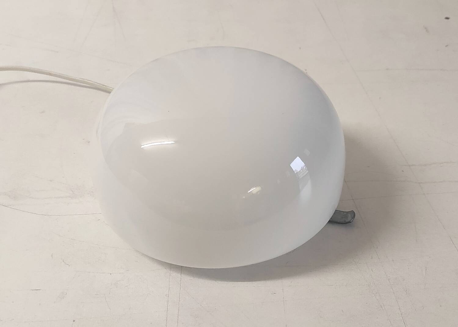 Opaline globe ceiling or wall light 20 cm - 50s/60s