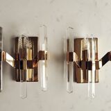 Pair of Sciolari wall lights