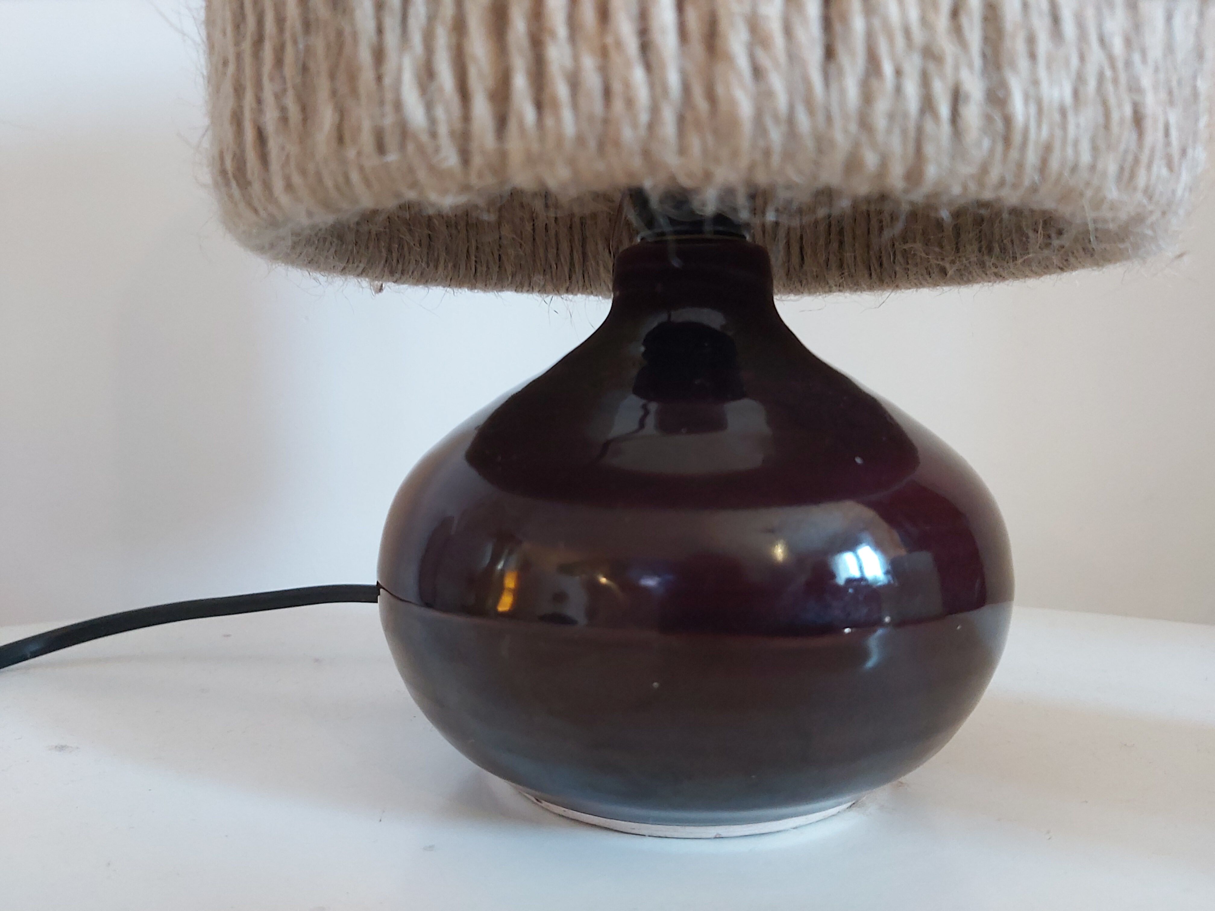 Vintage ceramic lamp