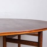 Very large Danish extendable dining table in rosewood model 212 by Arne Vodder for Sibast