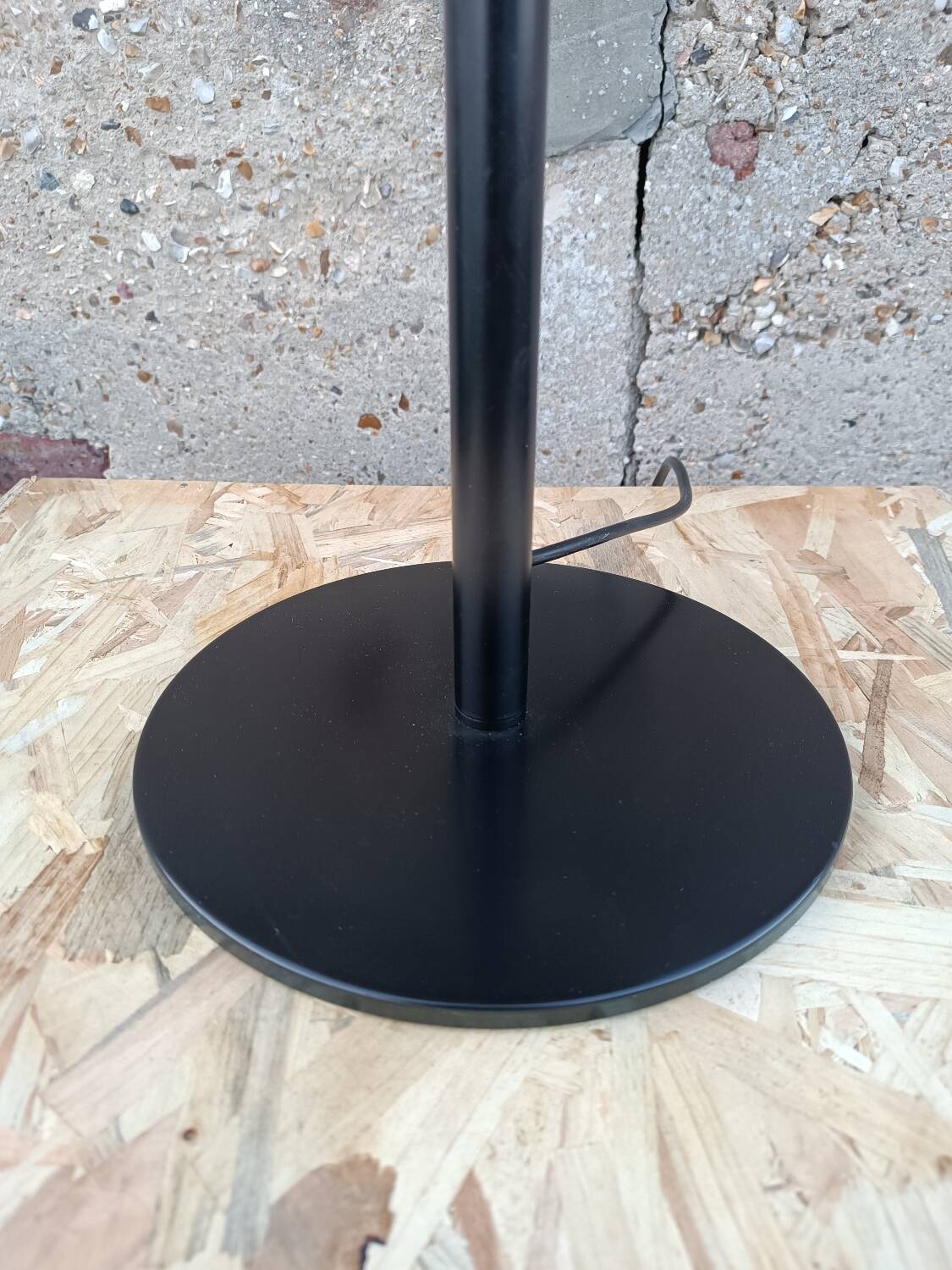 Lampe champignon en métal 1980