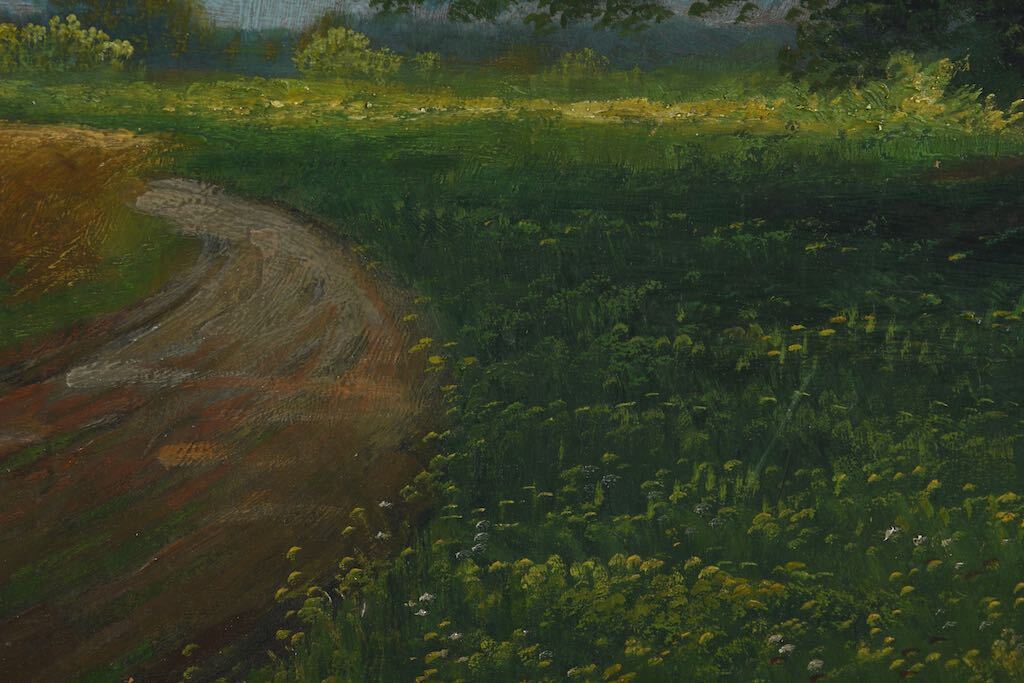 Painting of the nineteenth "summer landscape"