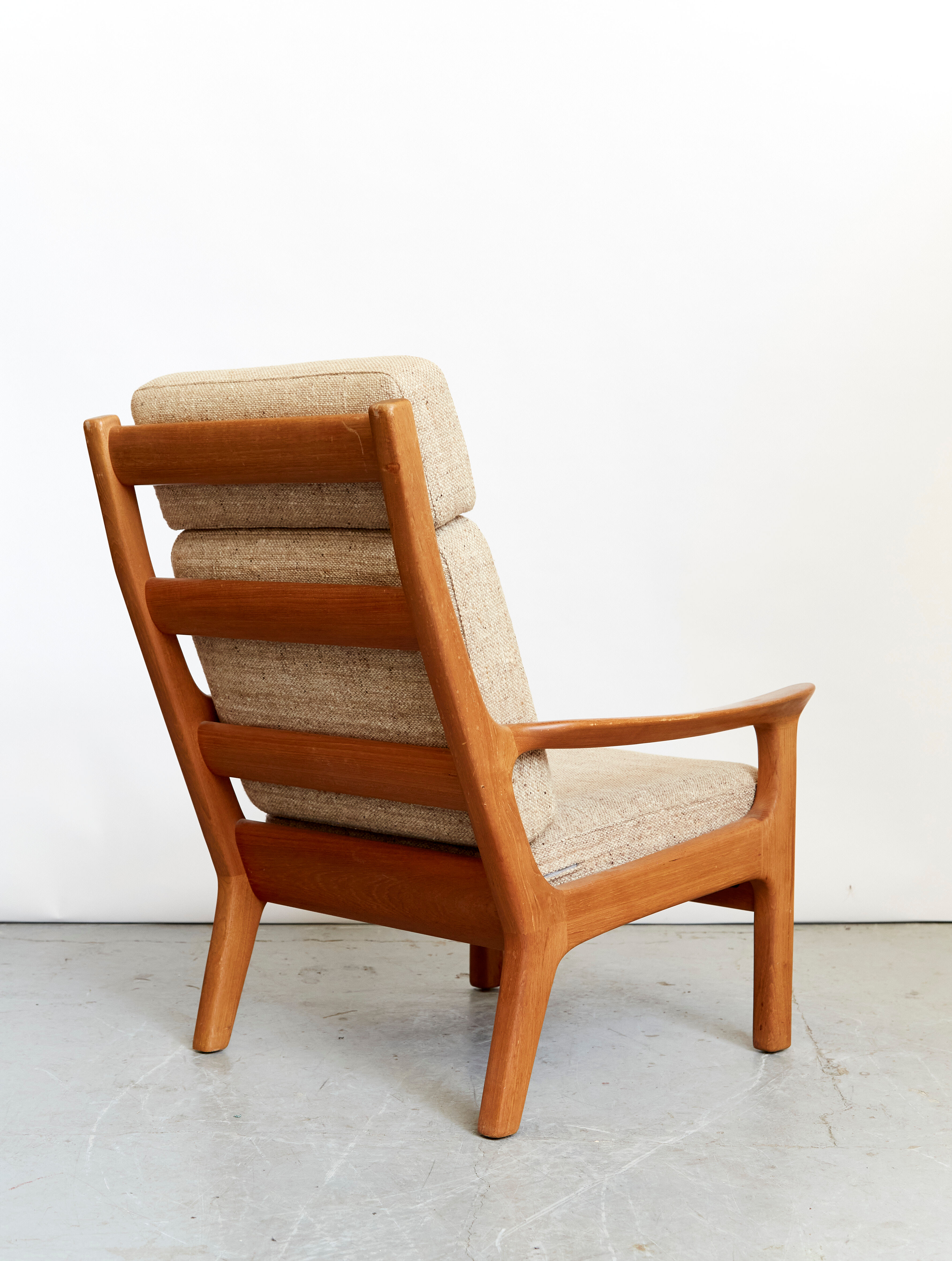 Juul Kristensen Highback Chair & Holstebro Ottoman