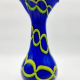 Darius Zarrin cobalt blue vase, 1960