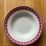 4 Badonvillier style soup plates