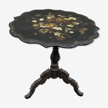 Table pedestal table 19th napoleon3