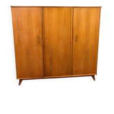 Vintage 60s/70s design wardrobe with compass feet.