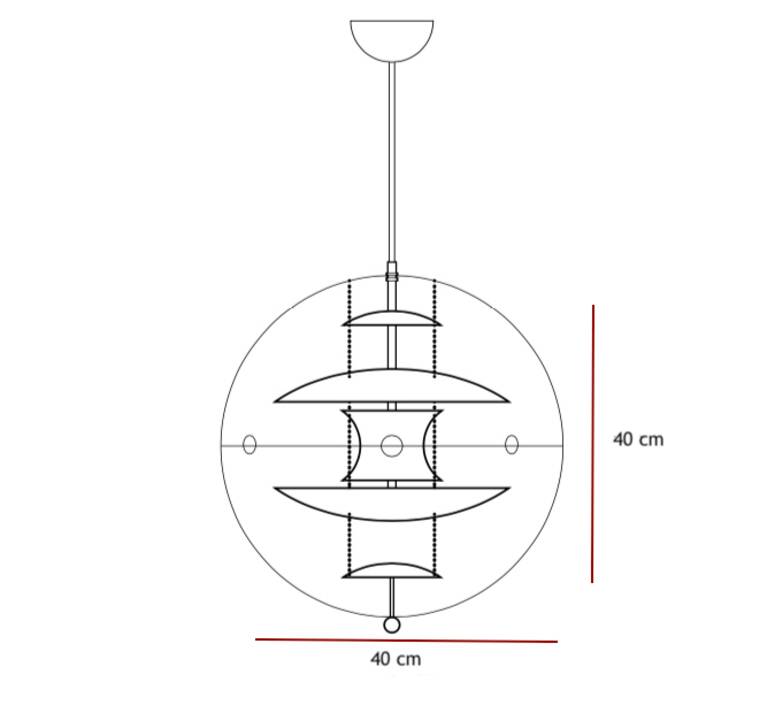 Suspension VP Globe | Designer Verner Panton